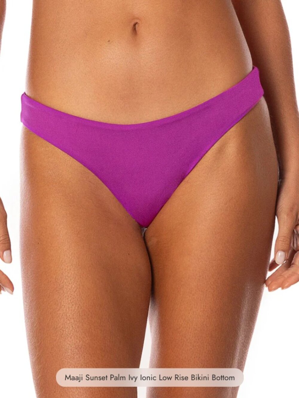 NWT!! Maaji Sunset Palm Iconic Bottom-Purple